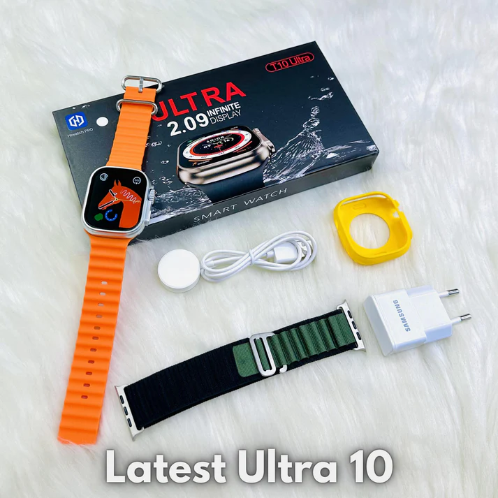 Best Smartwatch Latest Ultra 10 + Alpine Loop Straps
