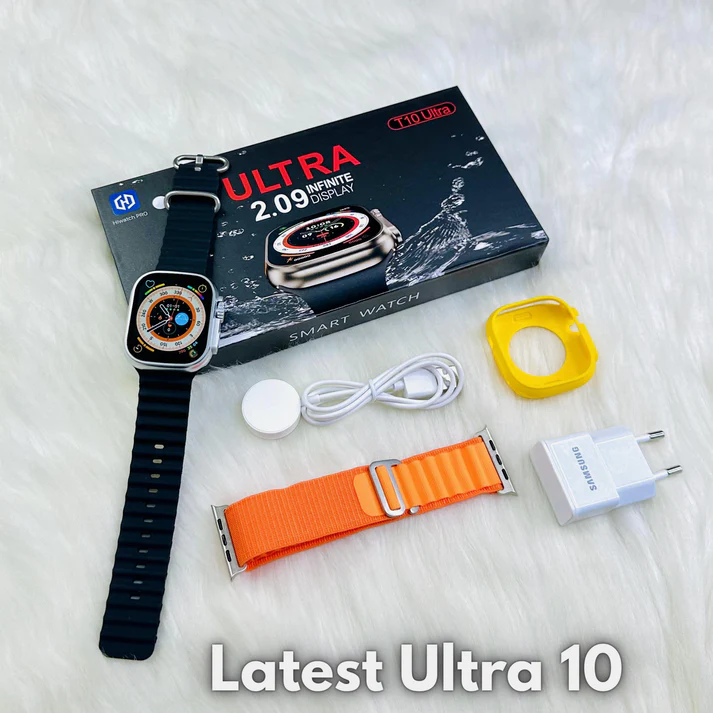 Best Smartwatch Latest Ultra 10 + Alpine Loop Straps