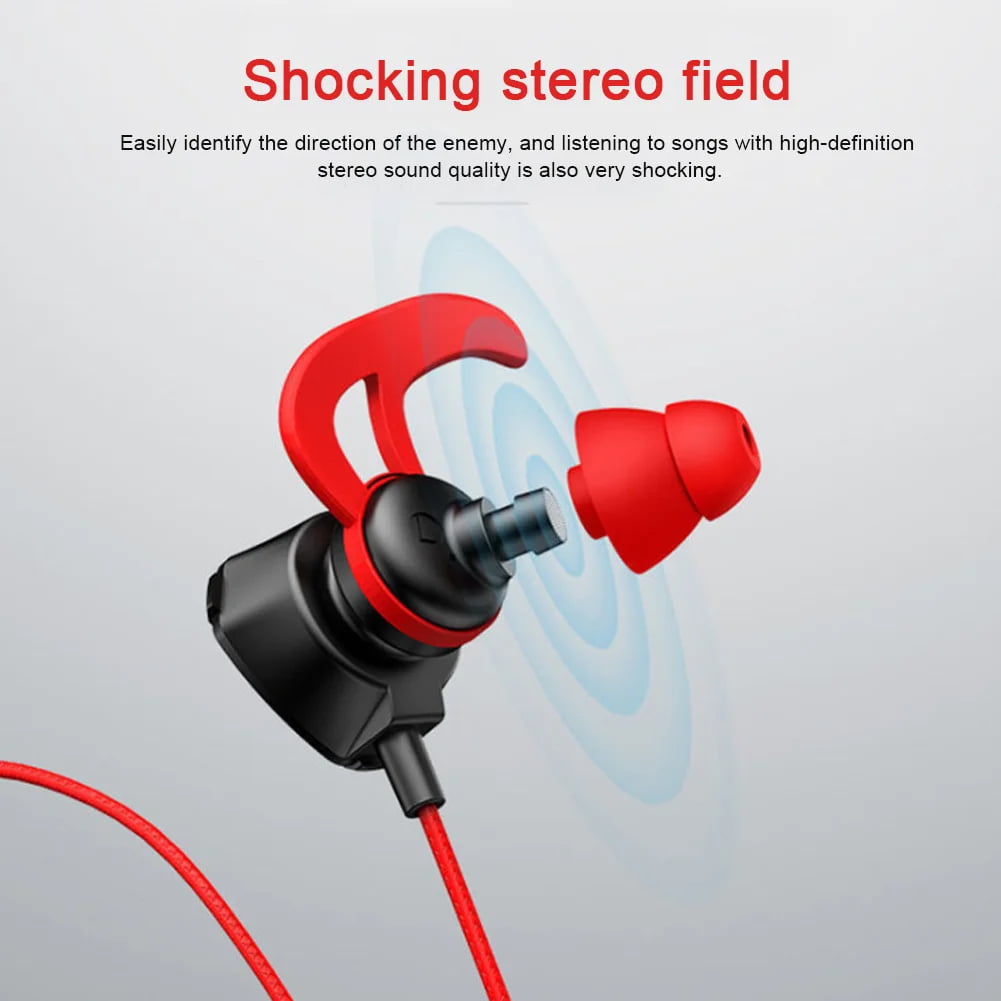 Wired Headphones Bass Gaming Wired Earphone Earbuds With Mic Headphone Headset For Pubg PS4 CSGO Casque Notebook Computer Games