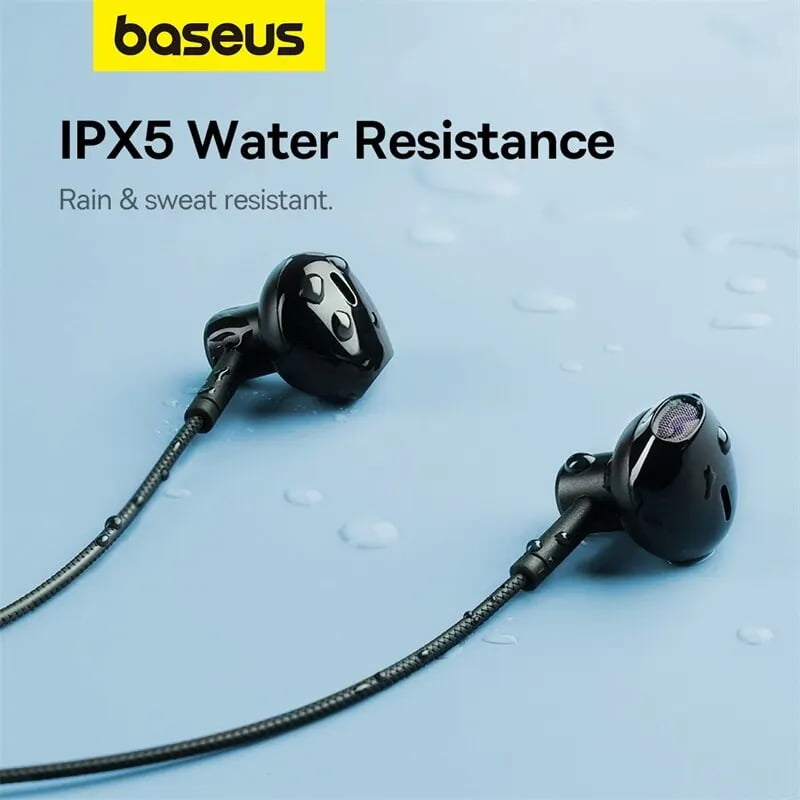 Baseus P1 Neckband Wireless Earphone Bluetooth 5.2 Headphone Hifi Stereo Earbuds with Mic Magnetic Headset Sport Neck Earphones