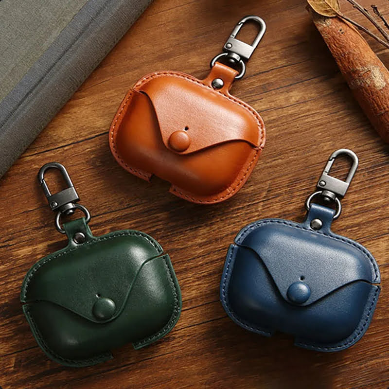 For Airpods Pro 2 Case Leather Business Earphone Case Headset Shell Headphone Cover For Apple AirPod 3 Pro 2nd Generation 2022